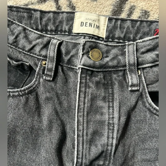Sezane brut sexy black jeans - Picture 9 of 13